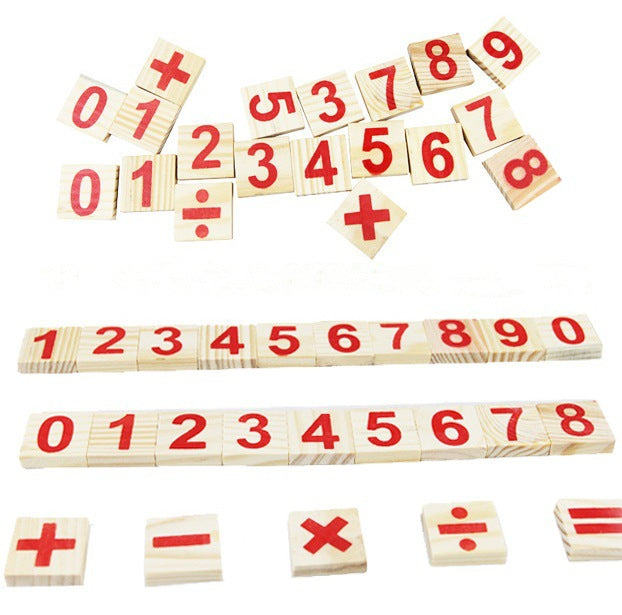 Bâtonnets de comptage pour enfants – Outil pédagogique Montessori pour les mathématiques (maternelle) – Jouet éducatif pour l'éveil aux chiffres