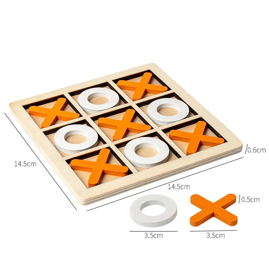 Creative Mind Wooden Chess Puzzle